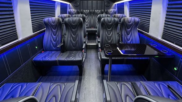 20 passenger sprinter van interior winter park