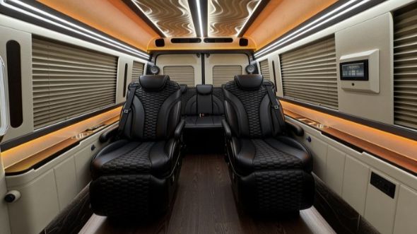 8 passenger sprinter van interior apopka