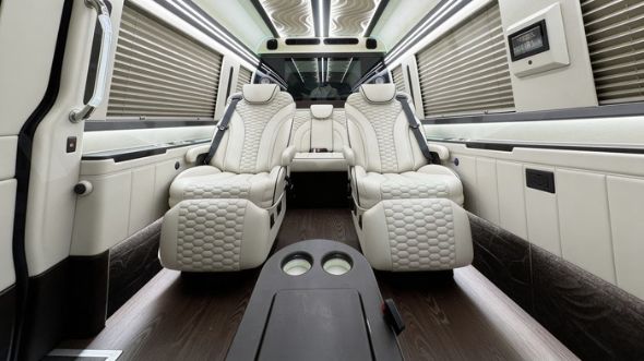 8 passenger sprinter van interior lakeland