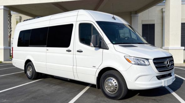 ocoee wedding sprinter van rental