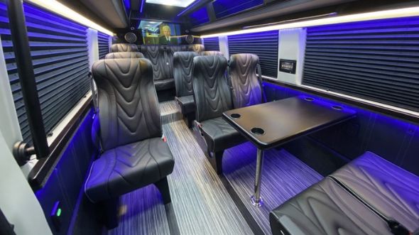 orlando 18 passenger sprinter van interior