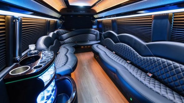 orlando sprinter limousine interior