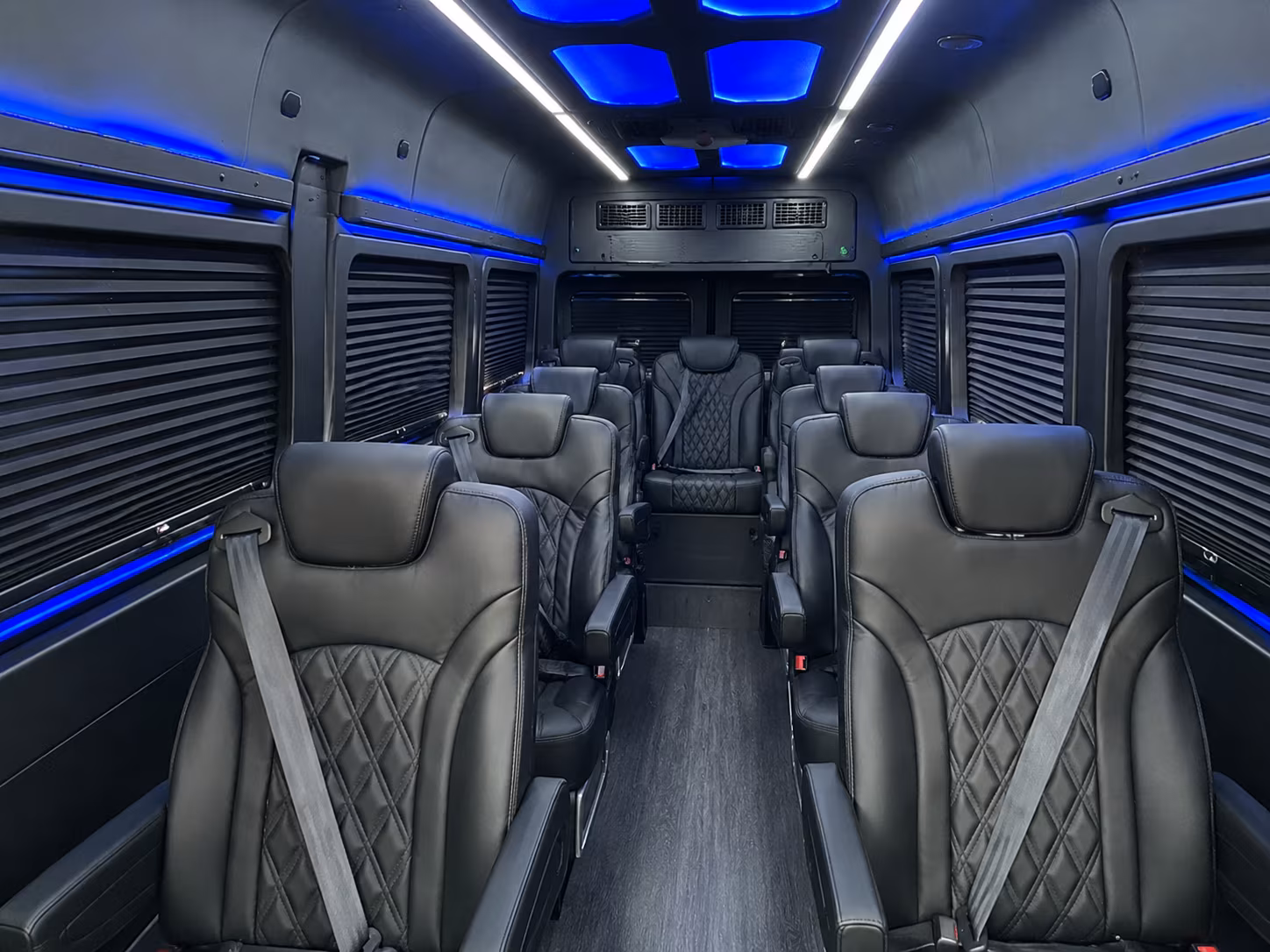 orlando 12 passenger sprinter van interior