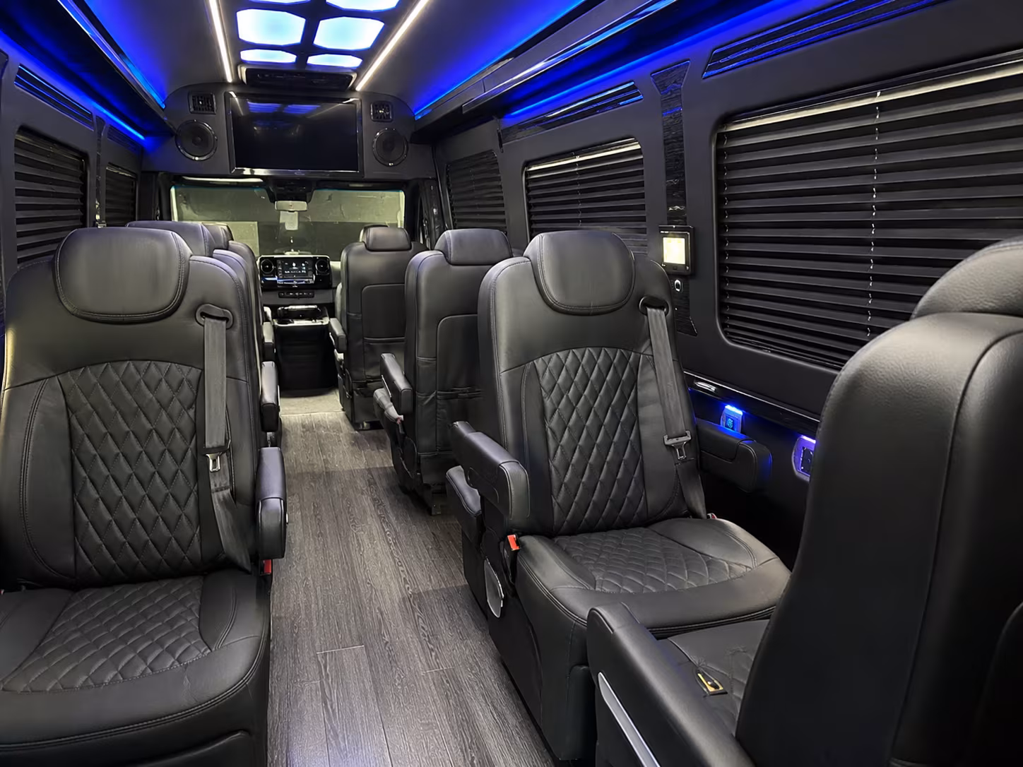 orlando 15 passenger sprinter van inside