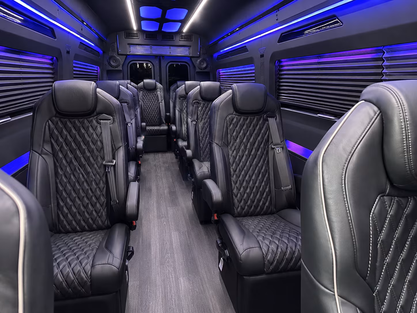 orlando 18 passenger sprinter van interior