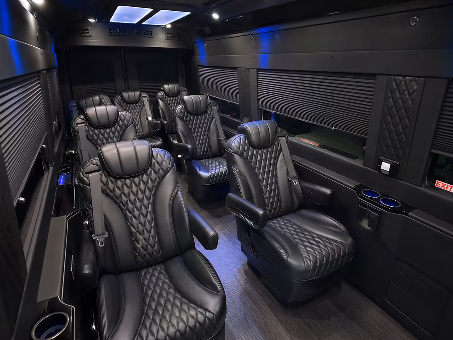 orlando 8 passenger sprinter van inside