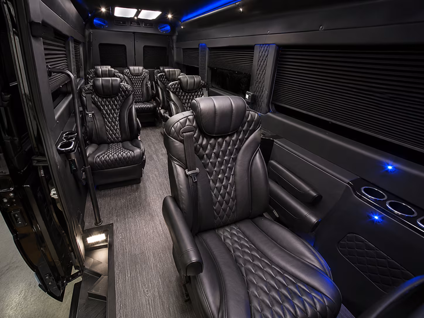 orlando 8 passenger sprinter van interior
