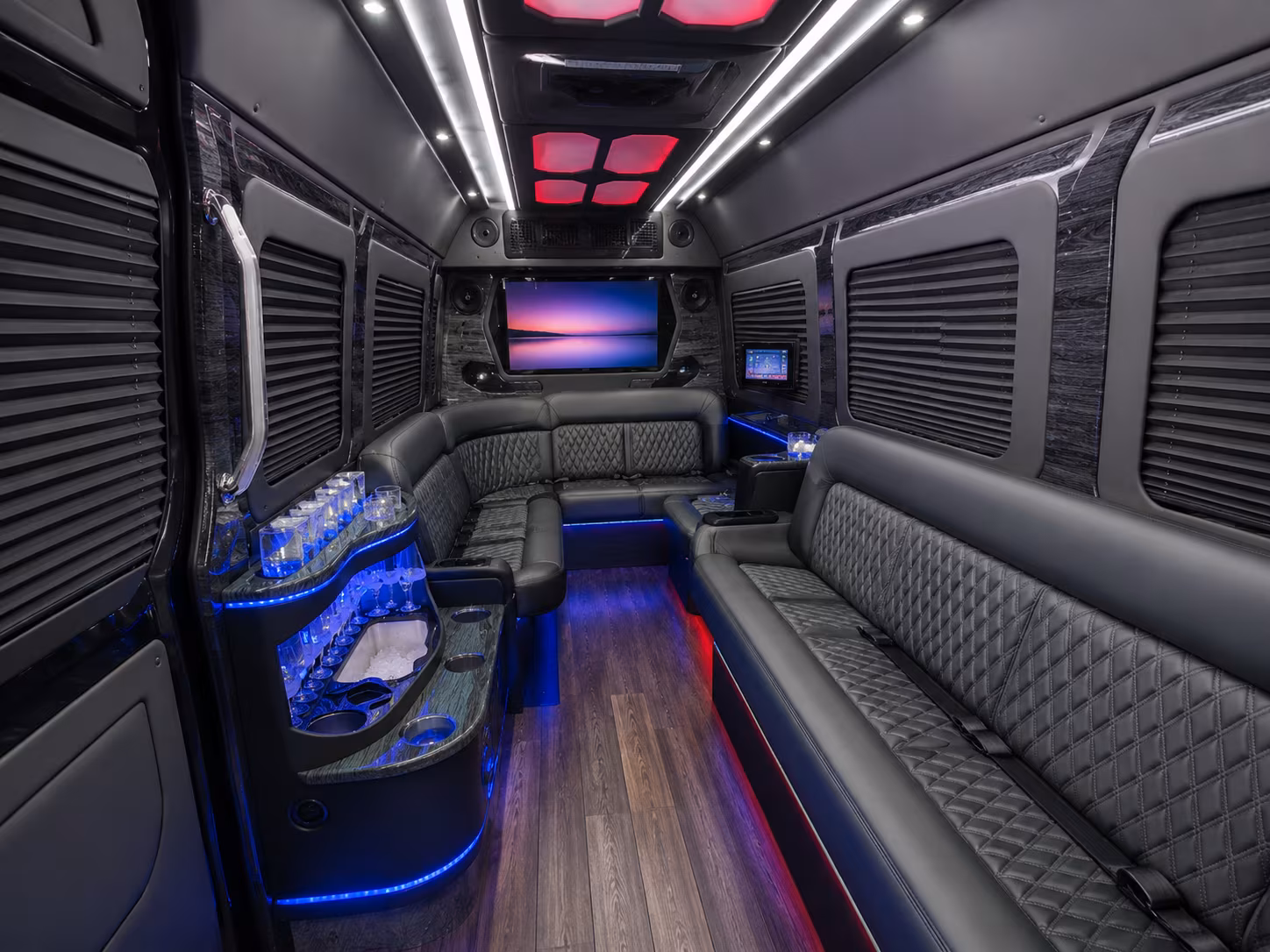 orlando sprinter limousine inside