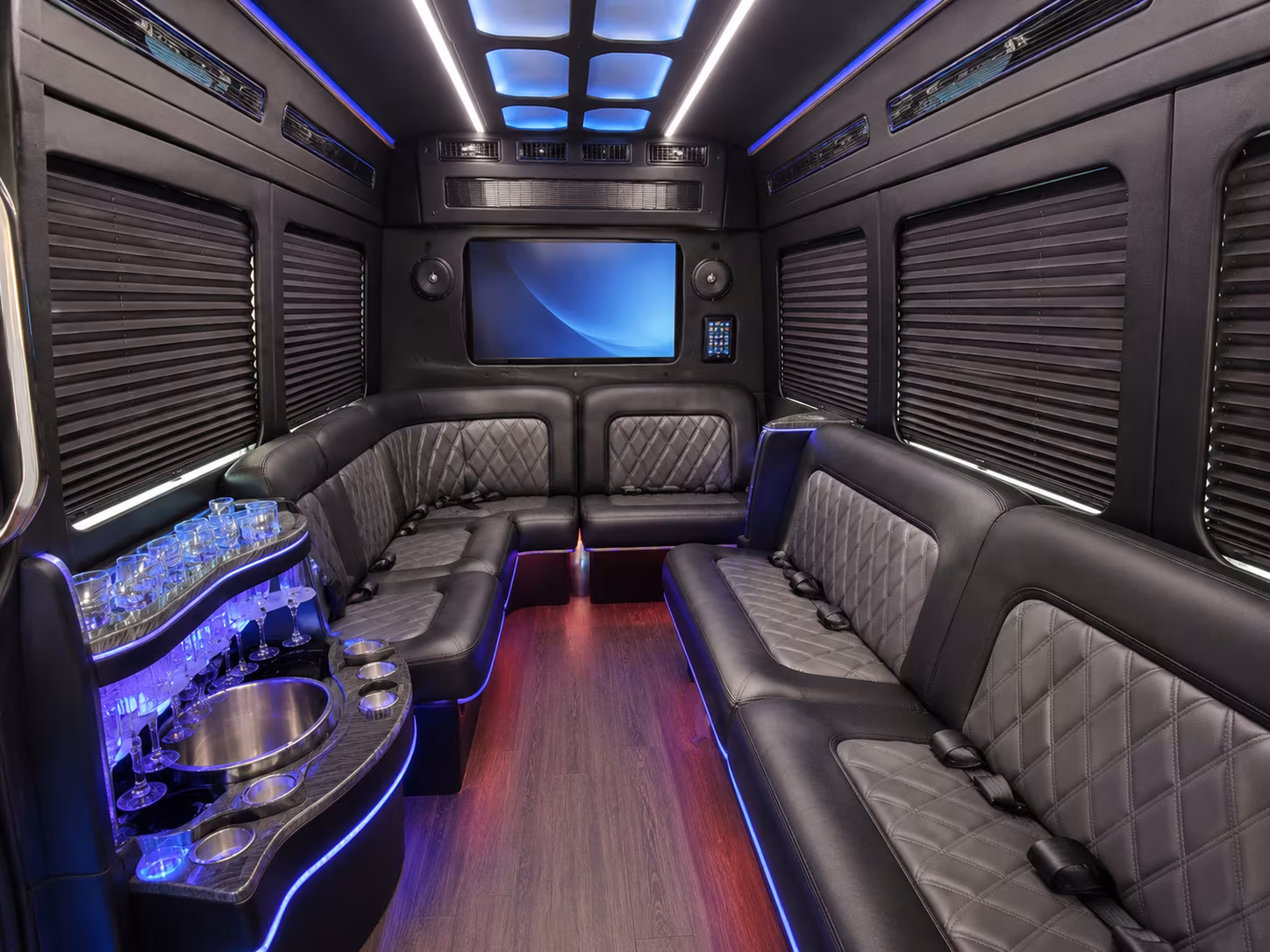 orlando sprinter limousine interior