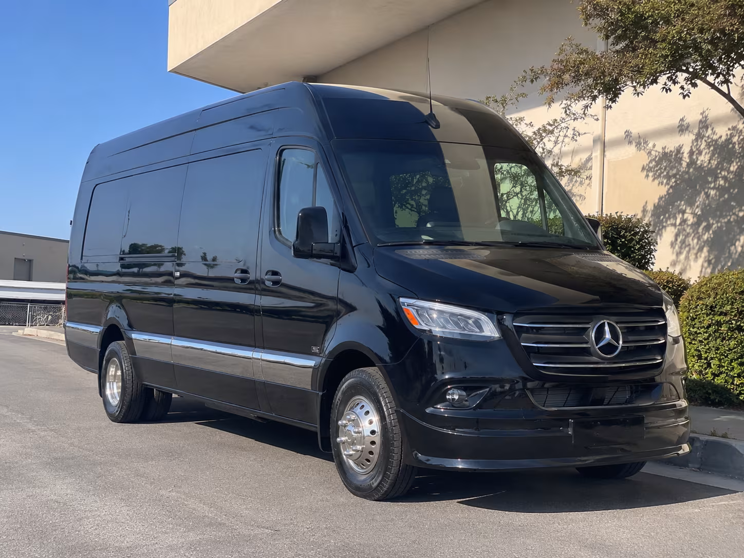 orlando sprinter van booking step 1
