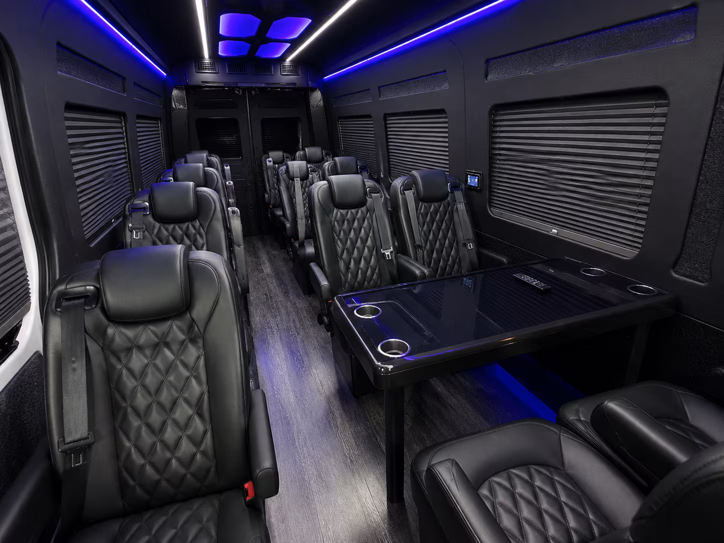 prom night dinner stops and multi venue sprinter van transportation in orlando
